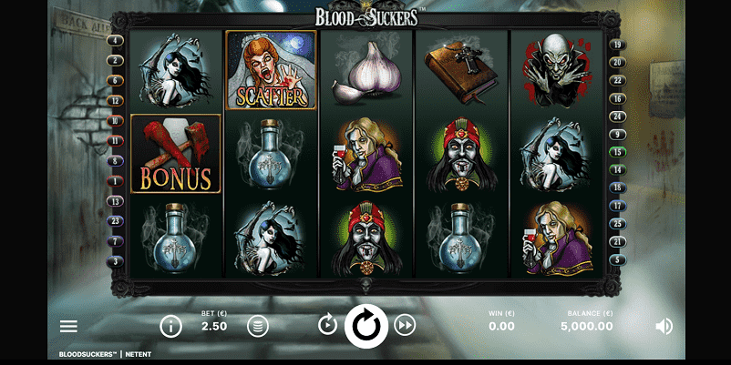 Blood Suckersの画面