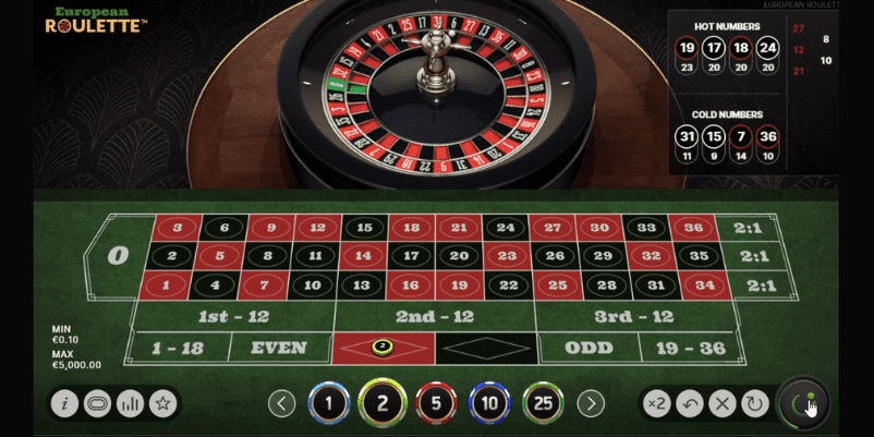 チャンピオンゲーム法で数列の両端の数字を足して赤に賭け負けている画像