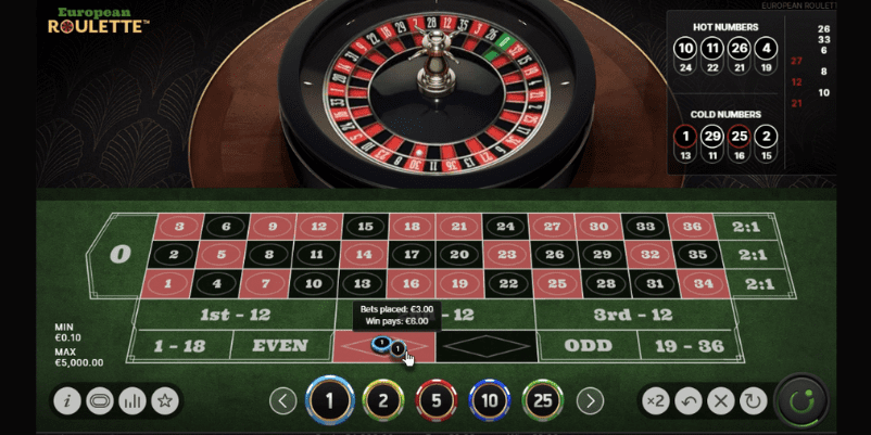 チャンピオンゲーム法で数列の両端の数字を足して300円を赤に賭け勝っている画像