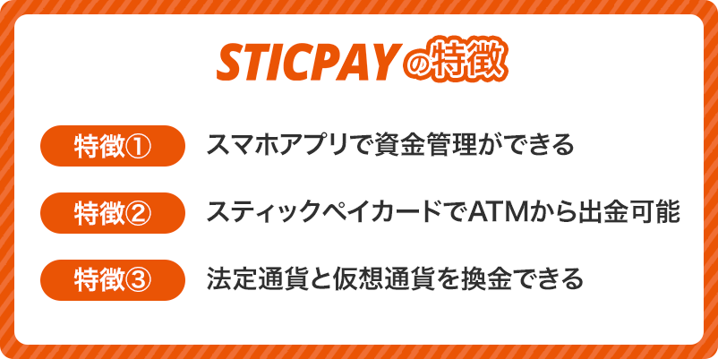 スティックペイの特徴を紹介した画像