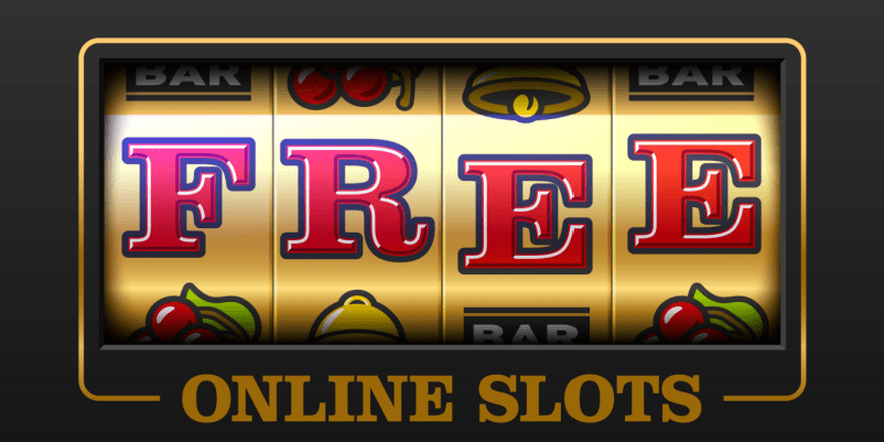 スロットのシンボルが「FREE」となっている画像