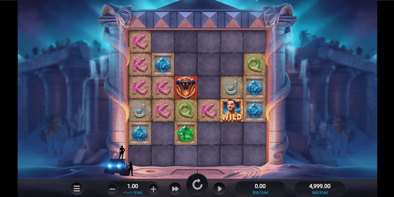 Temple Tumble2のプレイ画面